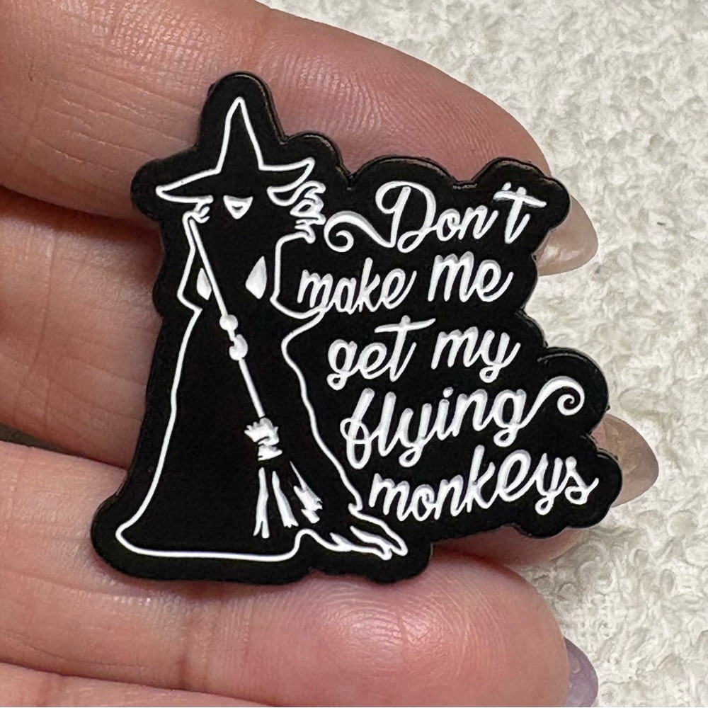 OZ- Witch Themed Enamel Pin
